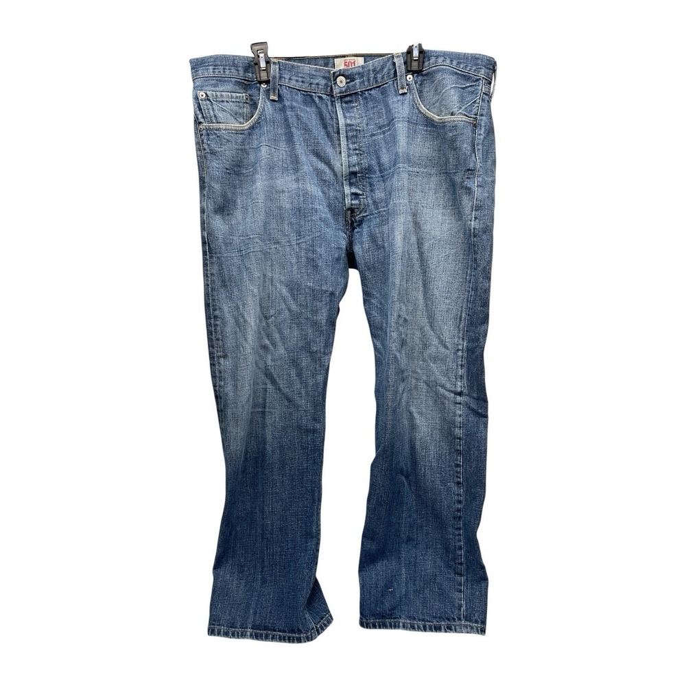 Levi's Original 501 Button Front Men's‎ Straight Leg 44/30 Blue Jeans